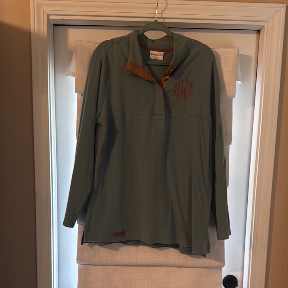Women's Green Pullover Sweater